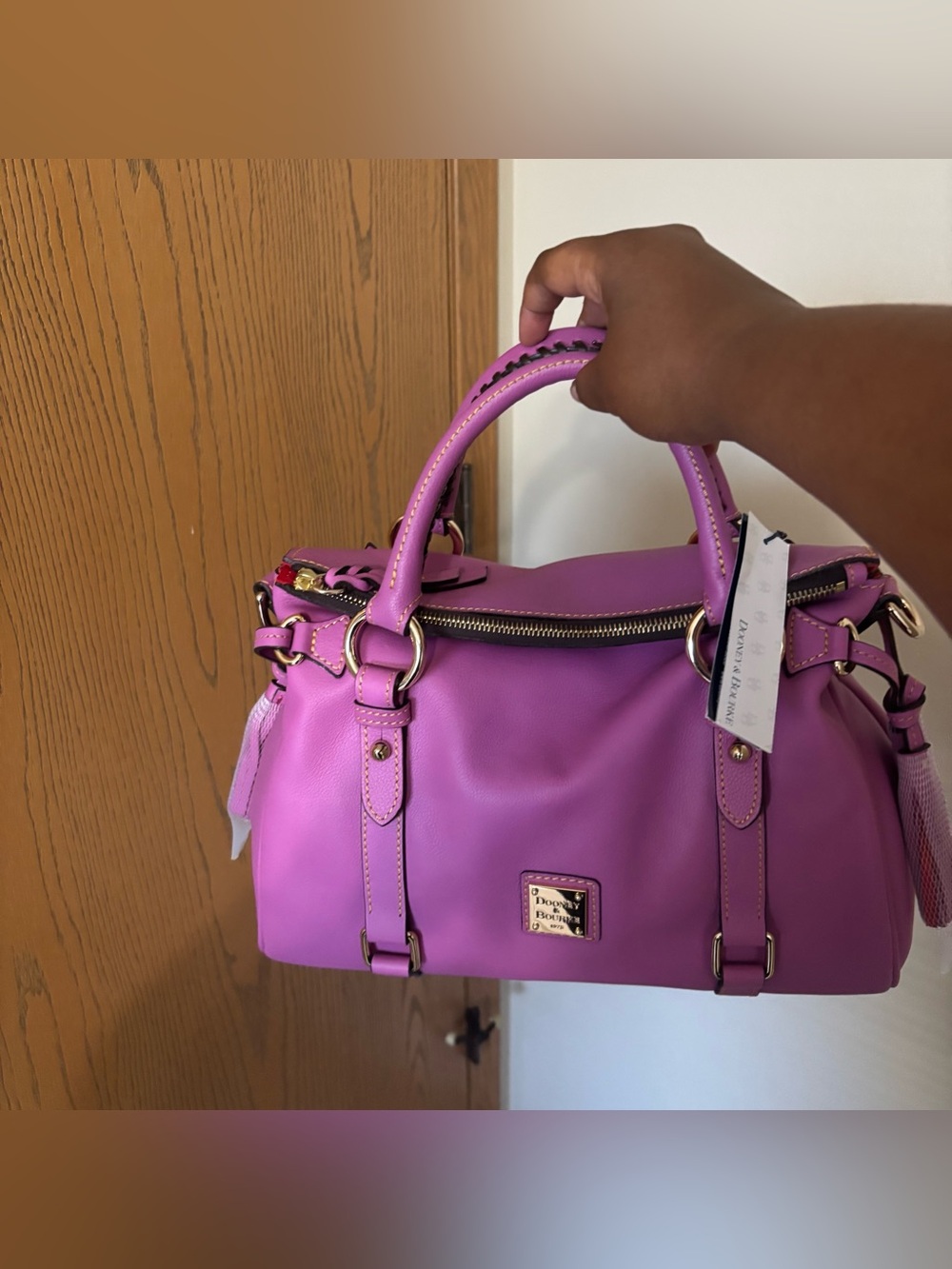 Dooney & Bourke Dusty Lavender NWT Small Satchel Bag